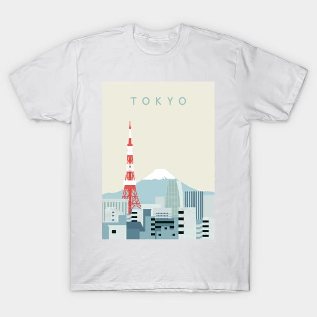 Tokyo T-Shirt by Zakaria Azis